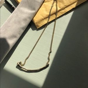 Short gold necklace (perfect for stacking)
